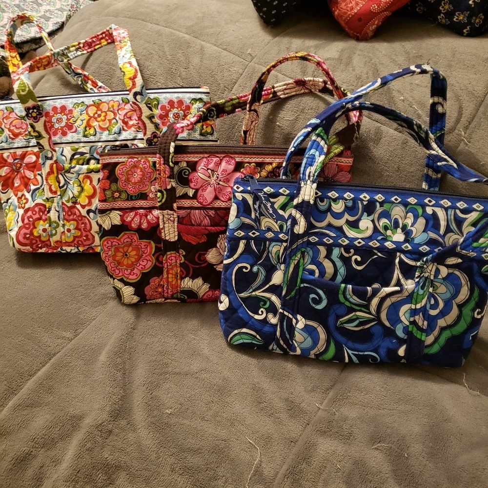 Vera Bradley Betsey bags X3